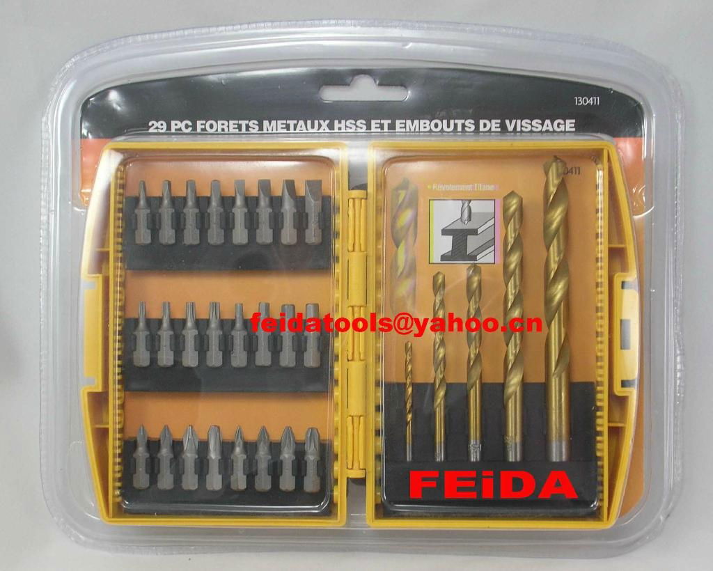 29pcs drill bit set