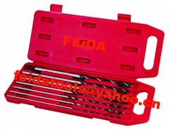 7pcs long wood drill bit set