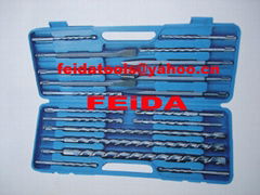 19pcs sds chisel drill set