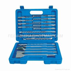 17pcs sds drill bit set