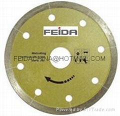 hot pressed wet cutting saw blade