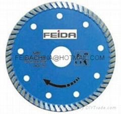 hot pressed turbo saw blade