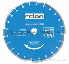 laser saw blade for asphalt