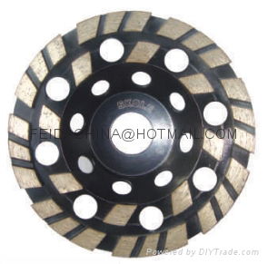 diamond cup wheel(double row)