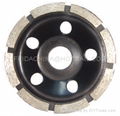 diamond cup wheel (single row)