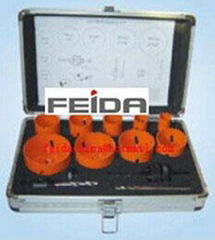 13pcs bi-metal hole saw set