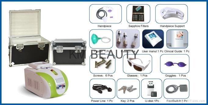 IPL SHR hair removal machine / SHR skin rejuvenation equipment 4