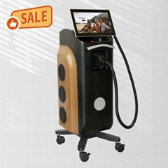 Clinic use painless 808nm diode laser hair removal machine