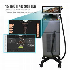 755 808 1064nm titanium diodo laser hair removal maquina de depilacion