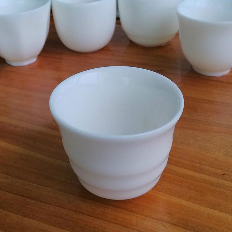 古瓷都德化白瓷珍品象牙白陶瓷品茗杯 3