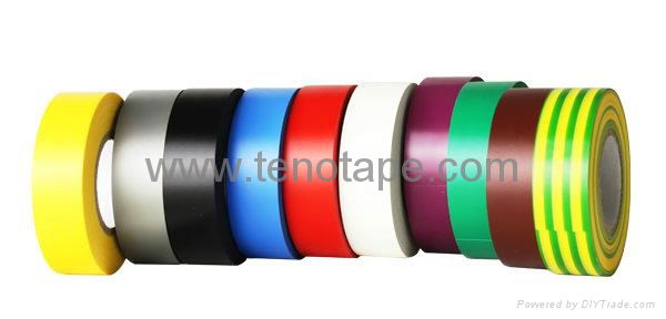 Low Voltage Cable PVC Electrical Insulation Tape with 1.6N/cm Peel Adhesion