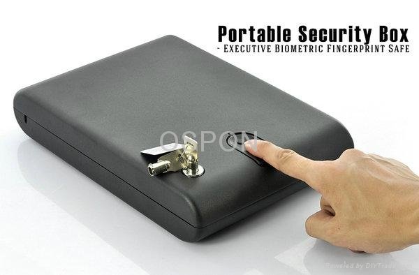 Biometric fingerprint gun safe