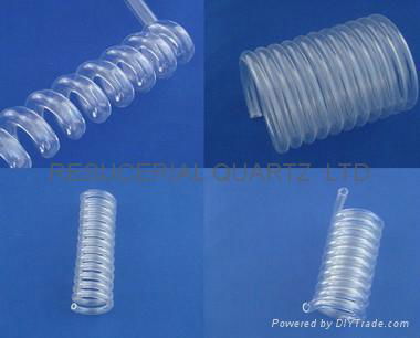 U Sharp Quartz Tube, U Bend Quartz Tube, U Figure Quartz Tube for Thermocouple 5