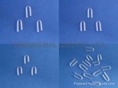 U Sharp Quartz Tube, U Bend Quartz Tube, U Figure Quartz Tube for Thermocouple