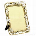 Sell Lily flower metal photo frame