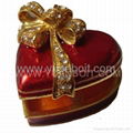 Heart shape jewelry box 1