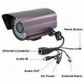 Outdoor IP Camera with Sony CCD (Motion Detection, Night Vision)