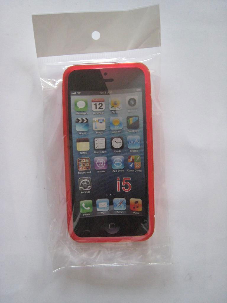 Mobile phone case S5 with bracket for iphone 5 2