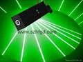 100mw green beam thick flare effect laser pointer head for sale 3