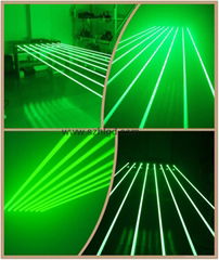 8 heads green laser curtain for pub decoration laser curtains 