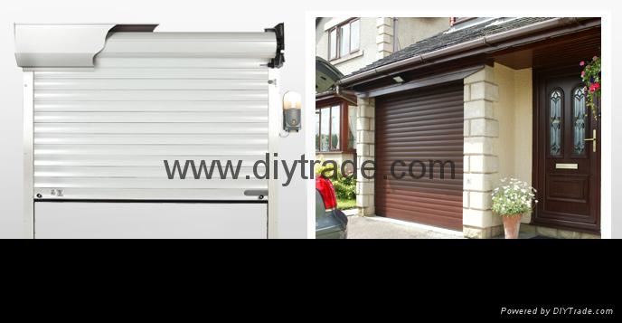 Rolling garage door