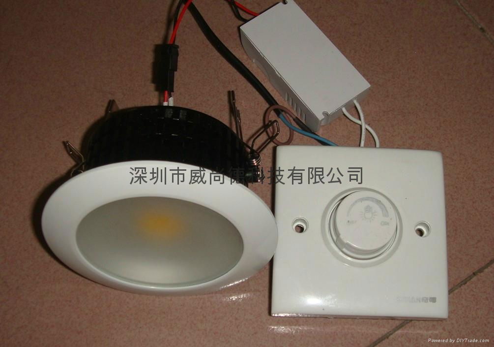 COB集成調光3W-30W天花筒燈