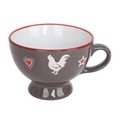 2016 Hot ceramic footed jumbo mug 4