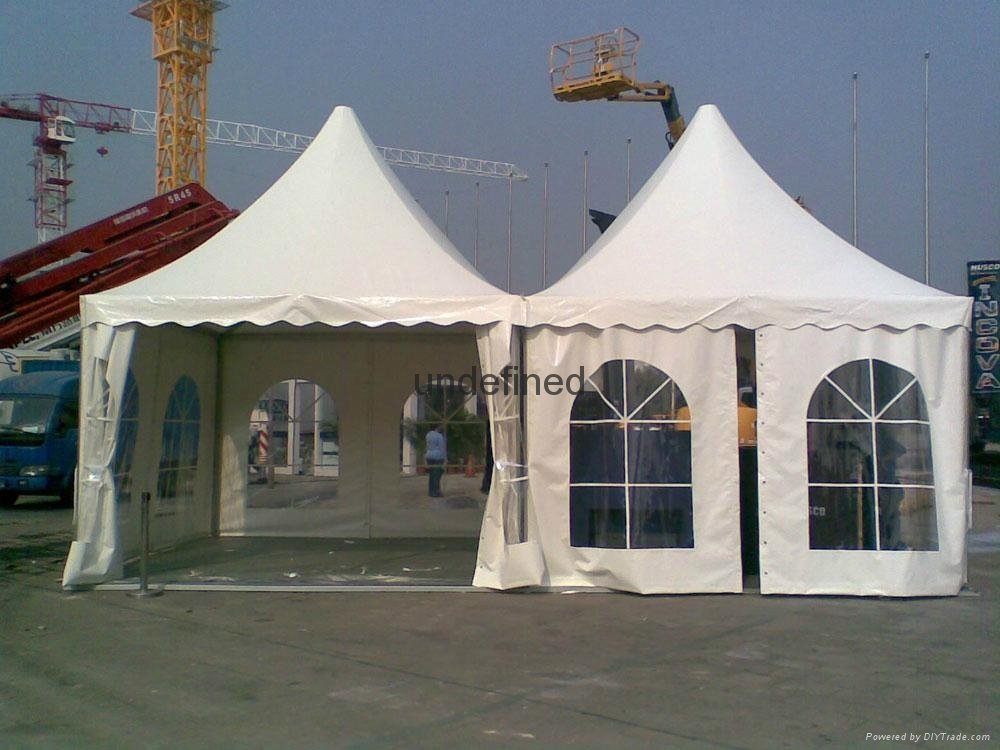 （厂家专业订做）3×3尖顶篷房、展览帐蓬、欧式篷房、展览篷房 4