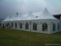 （厂家专业订做）4×4尖顶篷房、活动帐篷、欧式篷房、展览篷房 1