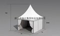 （厂家专业订做）4×4尖顶篷房、活动帐篷、欧式篷房、展览篷房 2