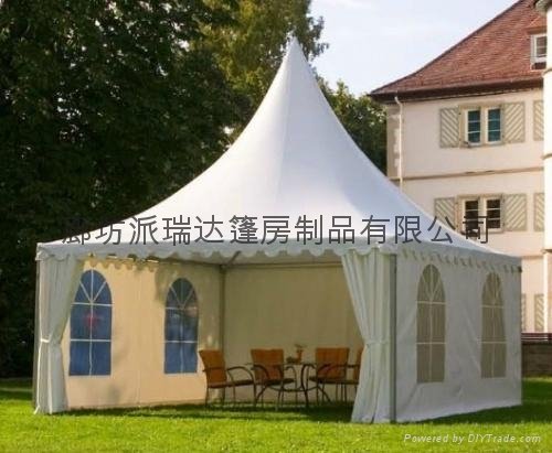 （厂家专业订做）4×4尖顶篷房、活动帐篷、欧式篷房、展览篷房 3
