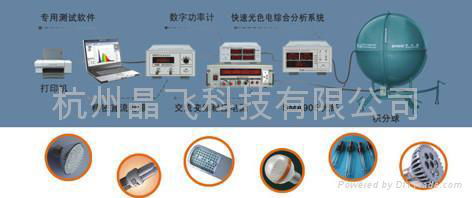 LED快速光色電分析系統 2