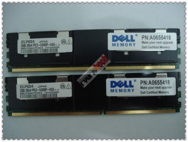A2516787 4GB ECC Reg PC3-8500 1066MHz 240 pin DDR3 DIMM Memory Kit