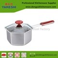 export stainless steel milk pot coffee boiling pot 5
