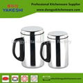 stainless steel double wall coffee cup 1