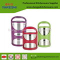 portable stainless steel tiffin food