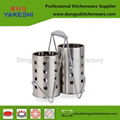 Wholesale stainless steel chopsticks rack set & kitchenware 1