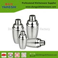 high quality stainless steel cocktail shaker wine shaker