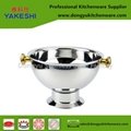 stainless steel ice cream cup snack bowl