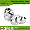 stainless steel gift and premium bowls