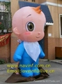 inflatable moving cartoon