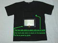 Lighting T-shirt EL T-shirt 3