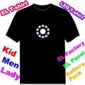 Flashing Iron Man 1 T-shirt