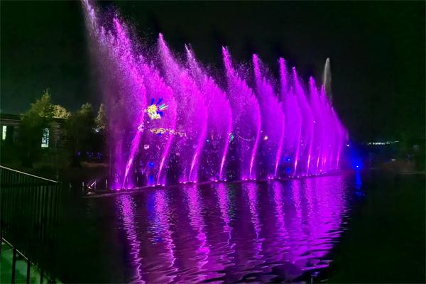 2022 Taohuayuan Park Musical Fountain Project Completed Successfully 2