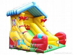 inflatable slide 