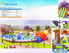 inflatable water park