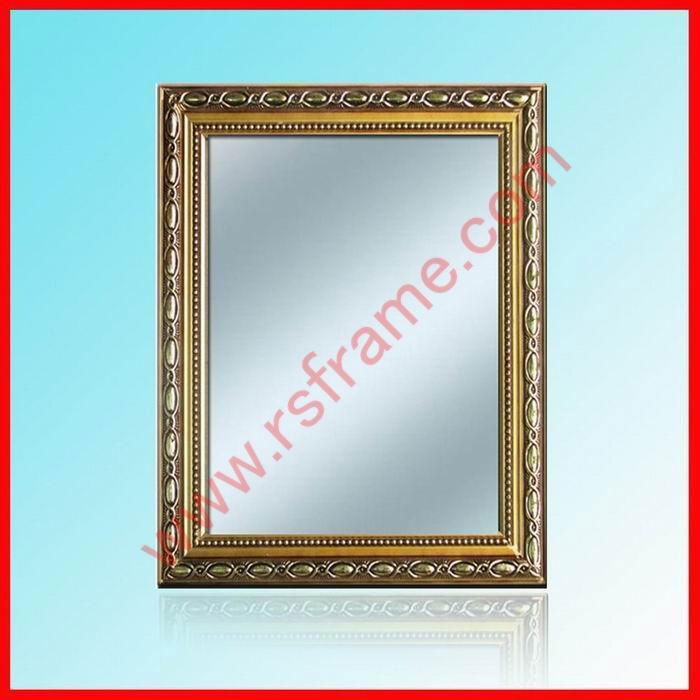 Supply of special resin lace wood frame gold. 					