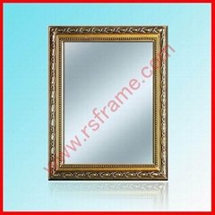 Supply of special resin lace wood frame gold. 					
