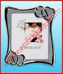 Supply silver plated plastic frame