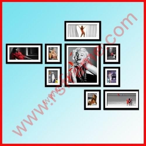 Supply of black creative combination of fashion home decoration wall frame 